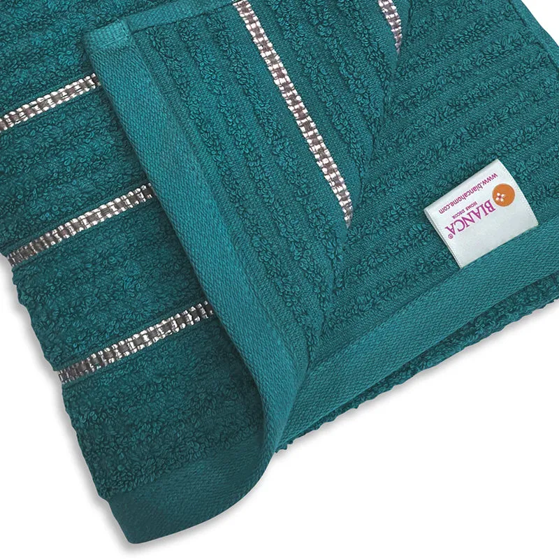 Lisse Cotton Bath Towel - Green media 5