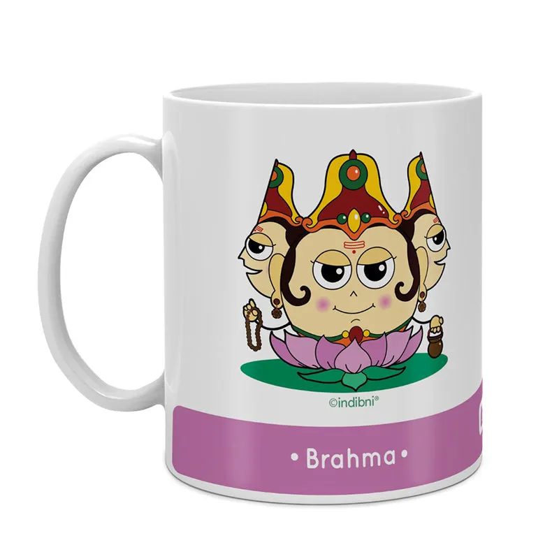 Whimsy Cute Brahma Ceramic Coffee Mug - 300 mL media 3