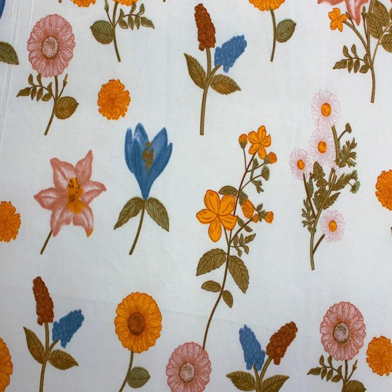 Omya Floral Microfiber Bedsheet - 110 GSM media 5