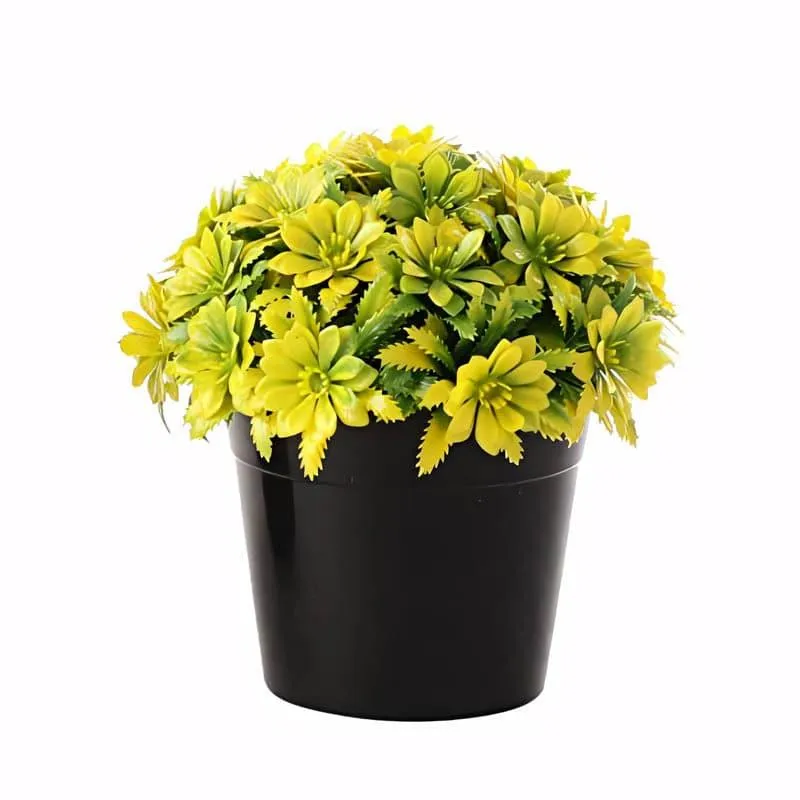 Aster Faux Plant In Sadro Pot - Set Of Two media 4