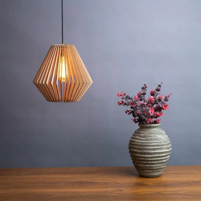 Moriyo Wooden Ceiling Lamp media 1