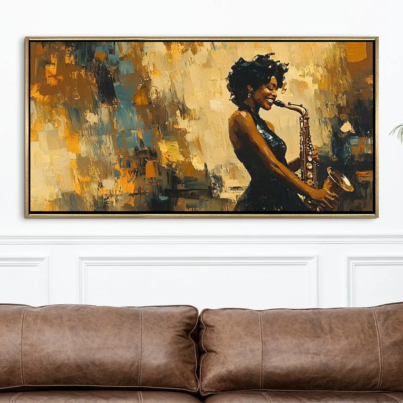Virtuoso Canvas Wall Painting With Frame media 4
