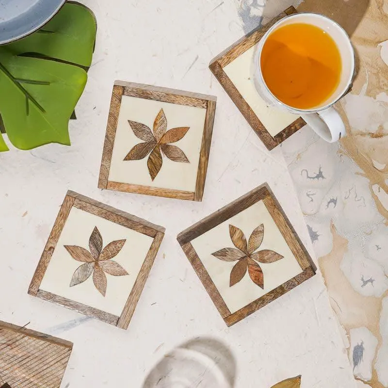 Floral Fuse Coaster - Set Of Four media 3