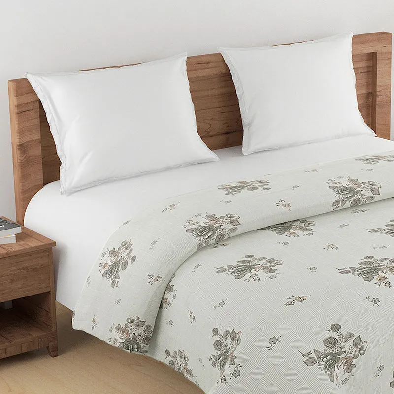 Swayam Dalila Cotton Comforter (Grey) -150 GSM media 5