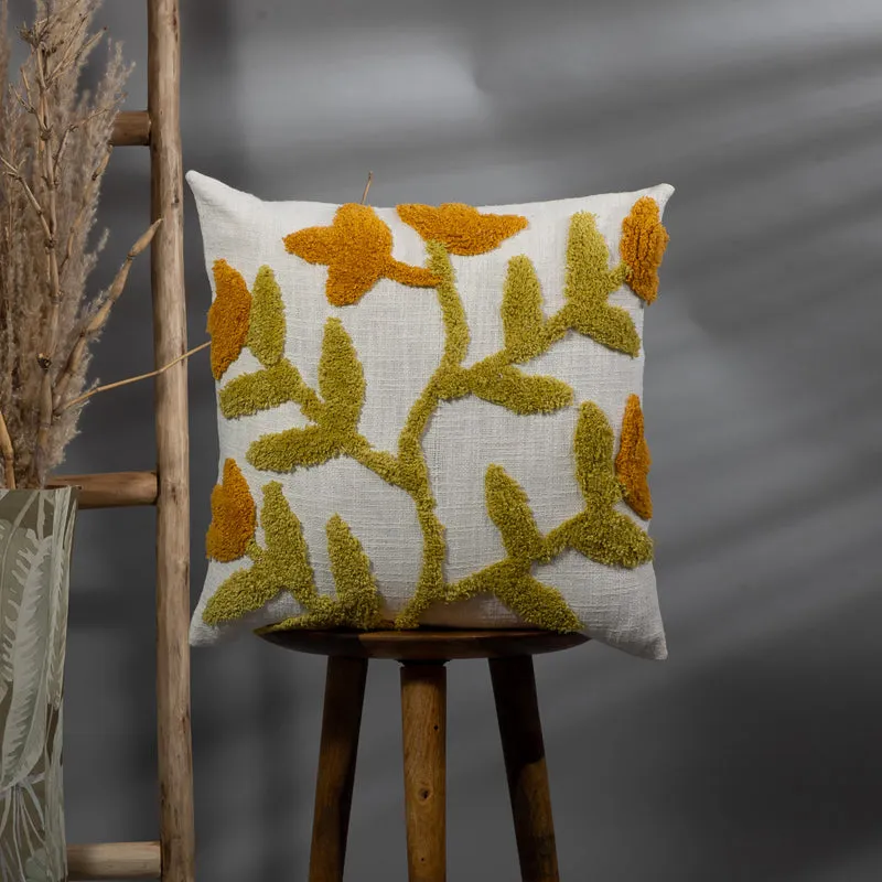 Botaniknot Tufted Cushion Cover media 1