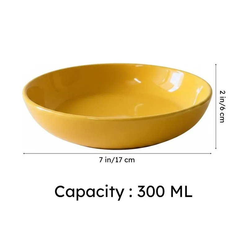 Ceramic Salad Bowls (300 mL) - Yellow media 7