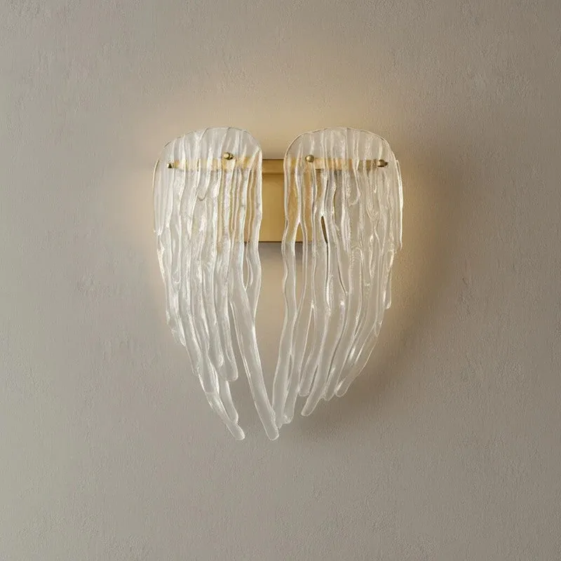 Crystal Heart Glass Wall Lamp media 5