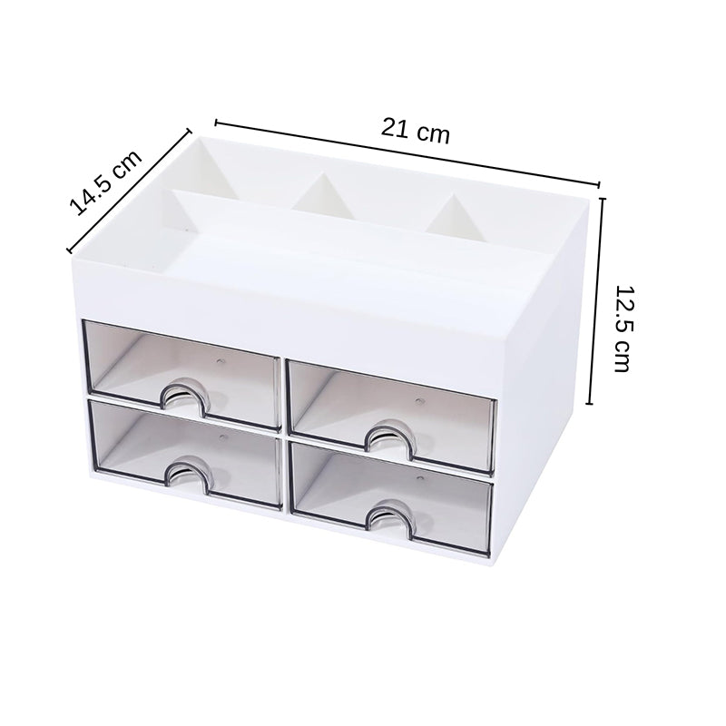 Cubby Buddy Plastic Jewel Box - White media 8