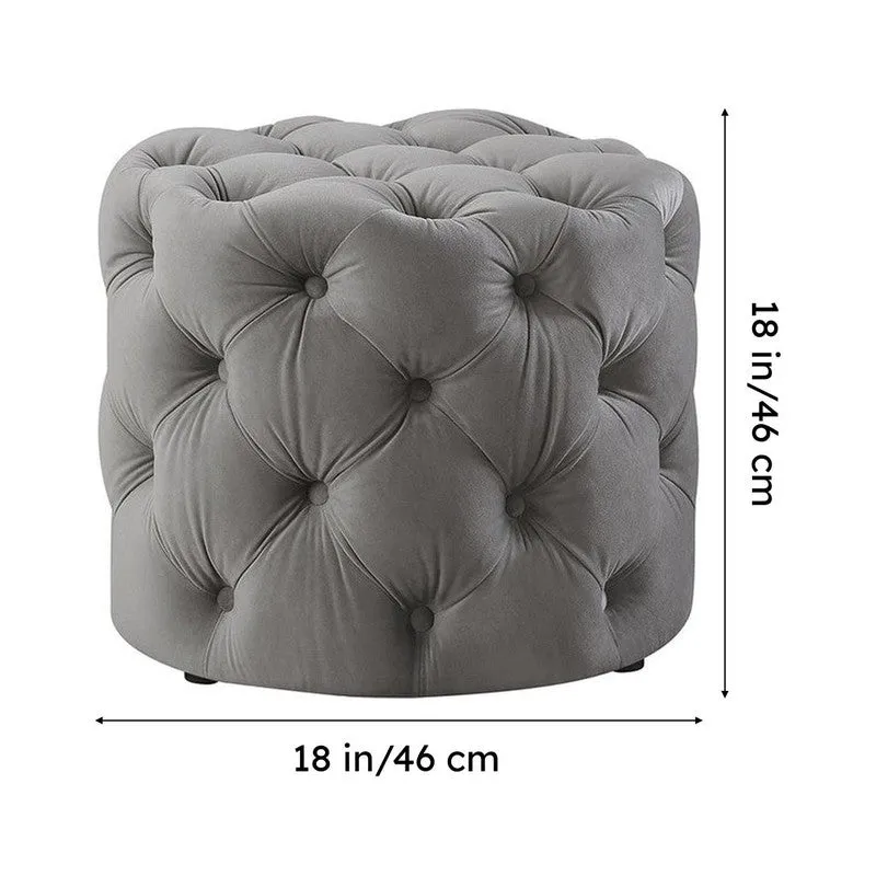Elvixa Seatix Ottoman - Grey media 9