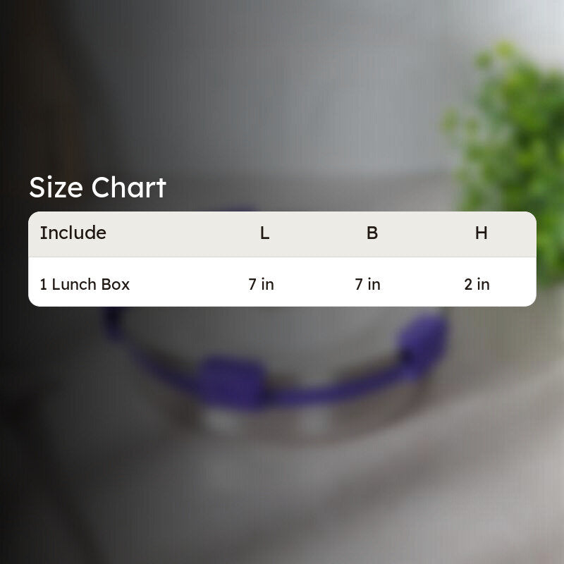 Clip Lock Lunch Box (875 mL) - Violet media 7