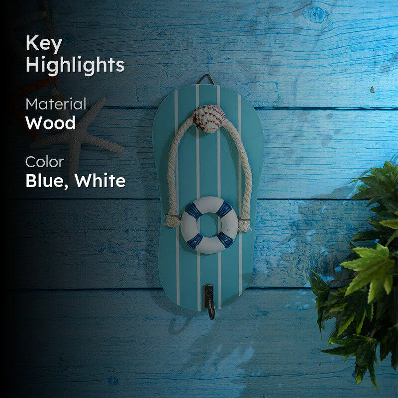 Ocean Grab Wood Wall Hook media 2