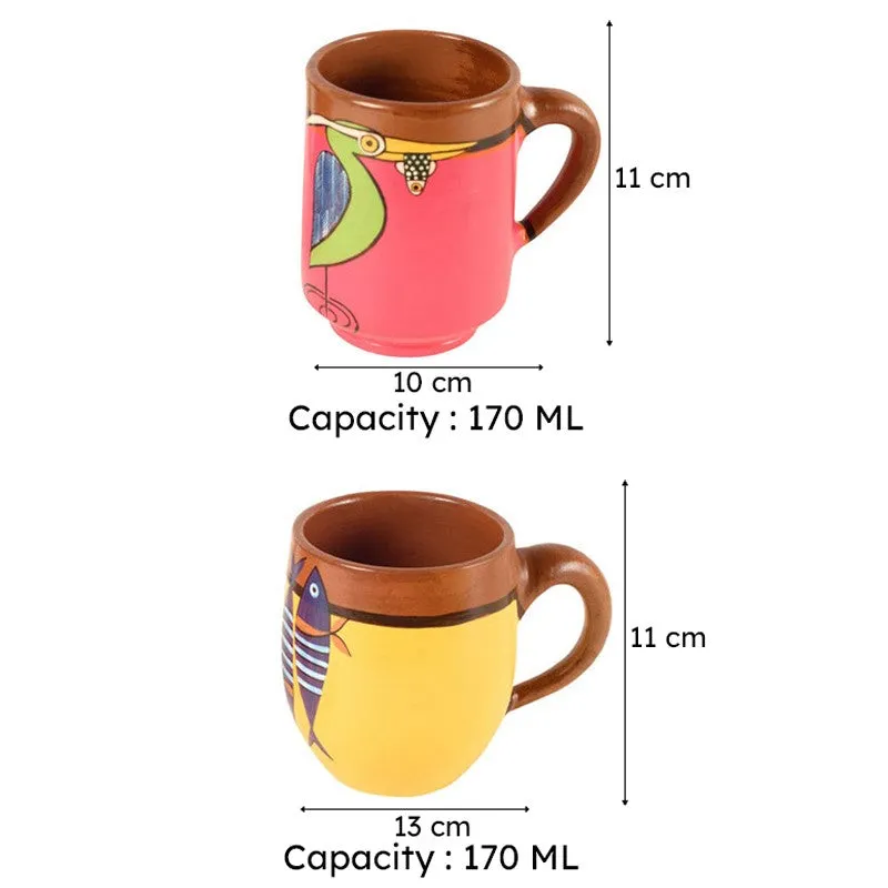 Infantboy Terracotta Tea Cup (175 mL Each) - Set of Two media 8