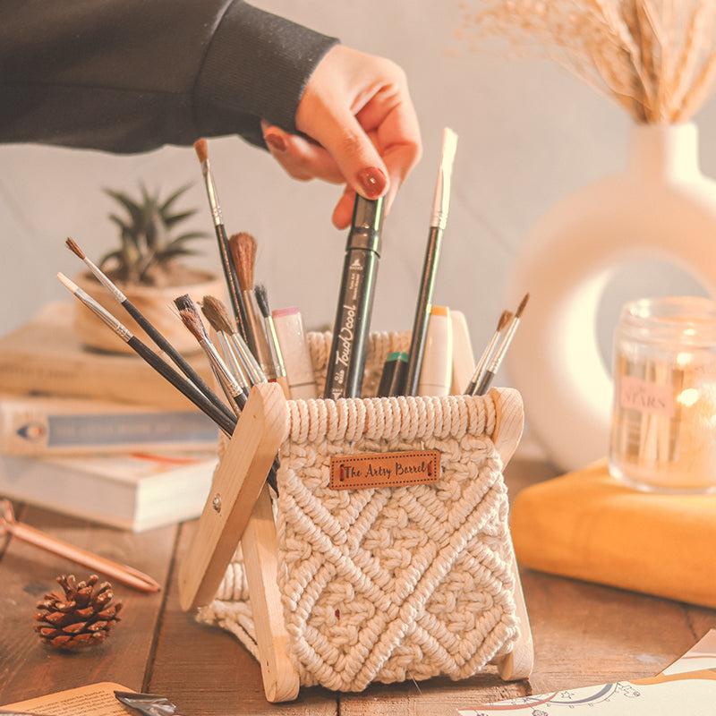 Elma Handcrafted Macrame Stationary Stand image 3