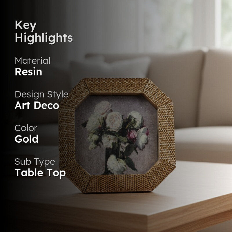 Regal Aura Decorative Photo Frames - Gold media 2