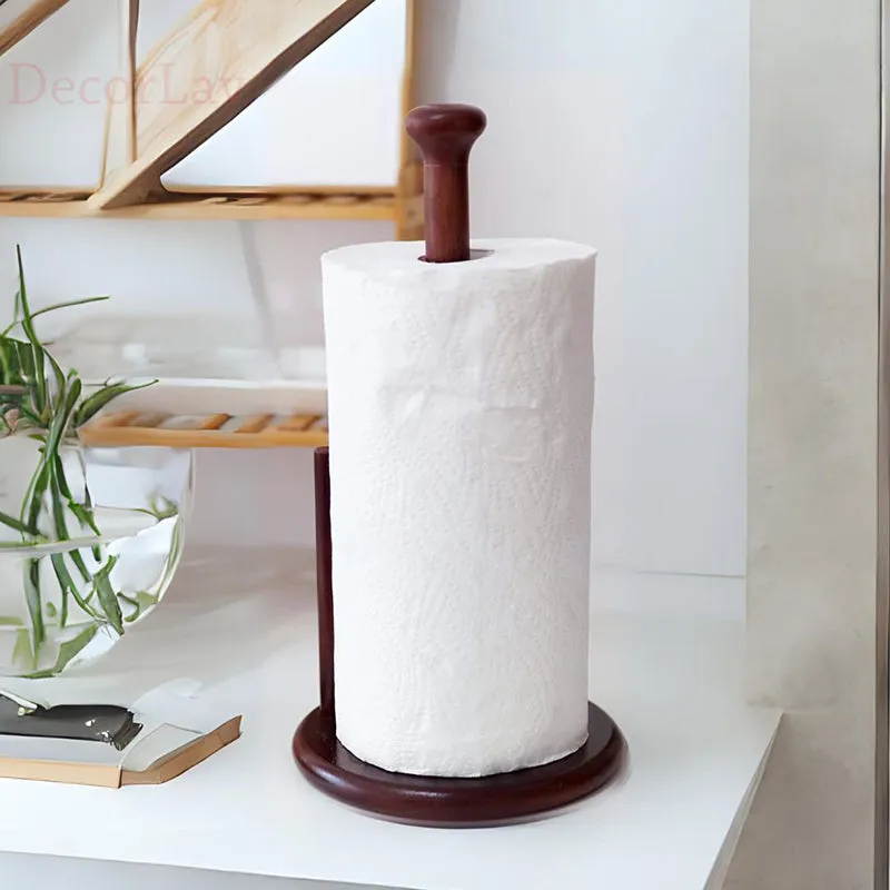 Oaklin Wood Tissue Holder media 1