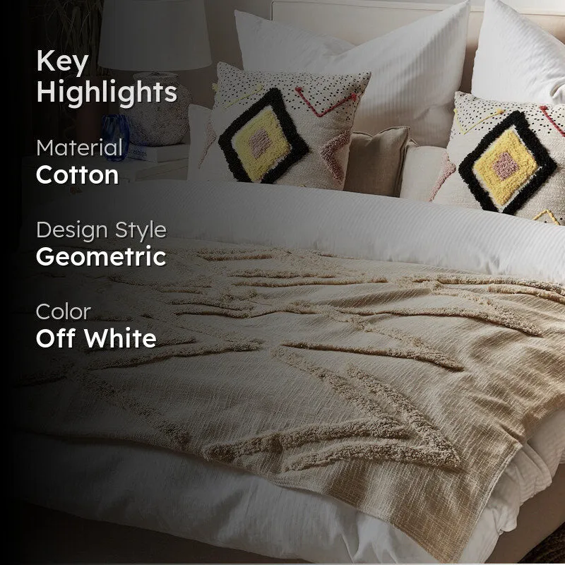 Tuft Peak II Cotton Throw media 2