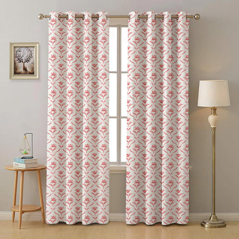 Urban Space Vedra Curtain (Pink) - Set Of Two media 2