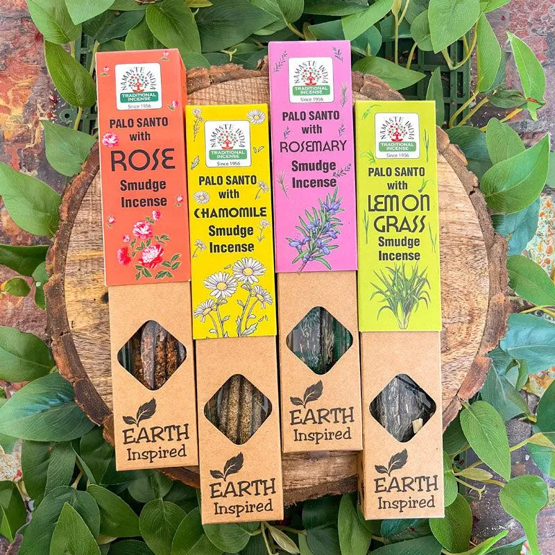 Sugandha Herbs & Flowers Smudge Incense Sticks - Pack Of Four media 1