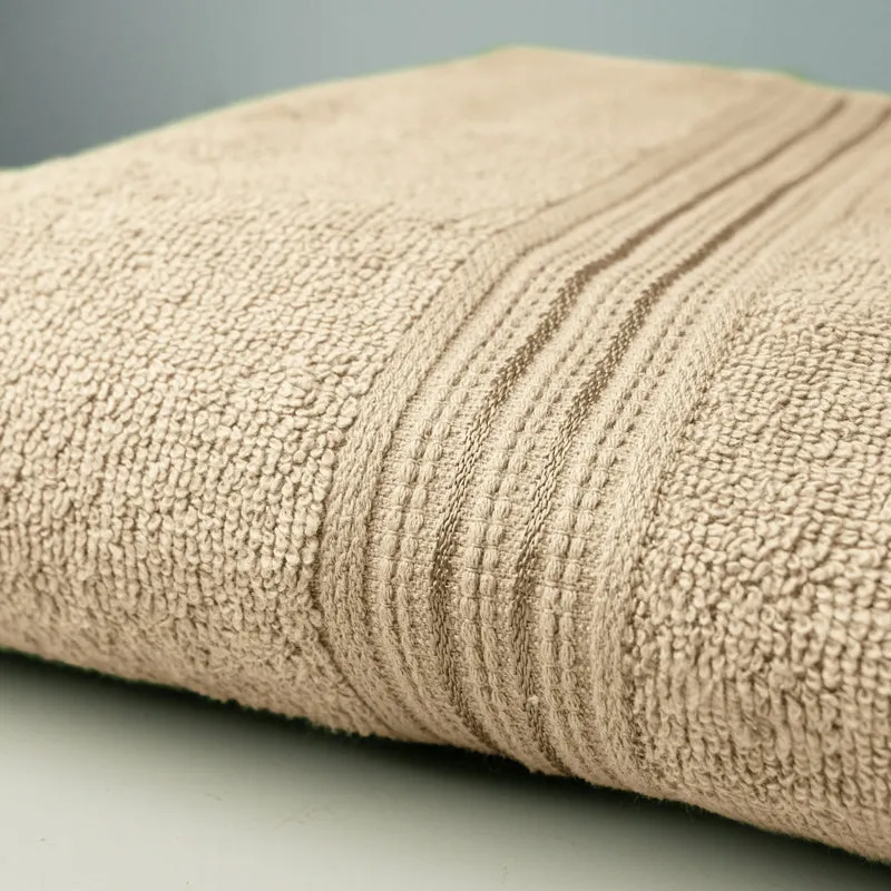 Micro Cotton LuxeDry Solid Bath Towel - Brown media 4