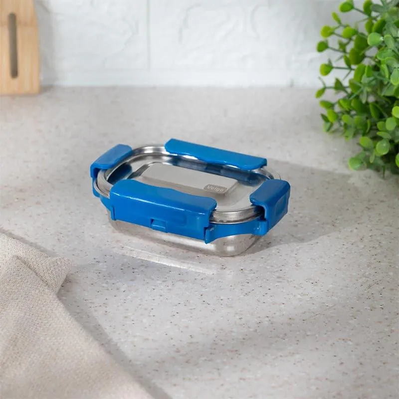 Savory Insulated Steel Lunch Box (Dark Blue) - 150 mL media 1