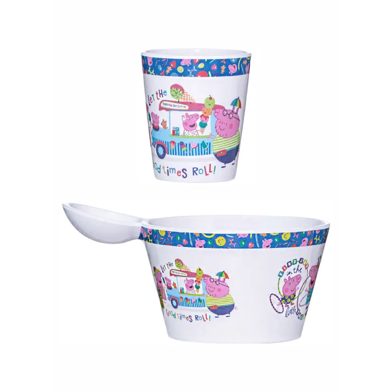 Servewell Peppa Pig Kids Dining Set - Two Piece Set media 3