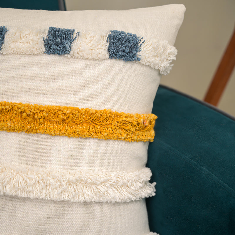 Ridge Soft Tufted Cushion Cover media 6