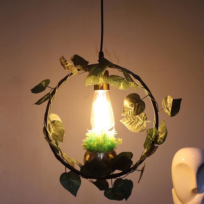 Wreatha Iron Ceiling Lamp