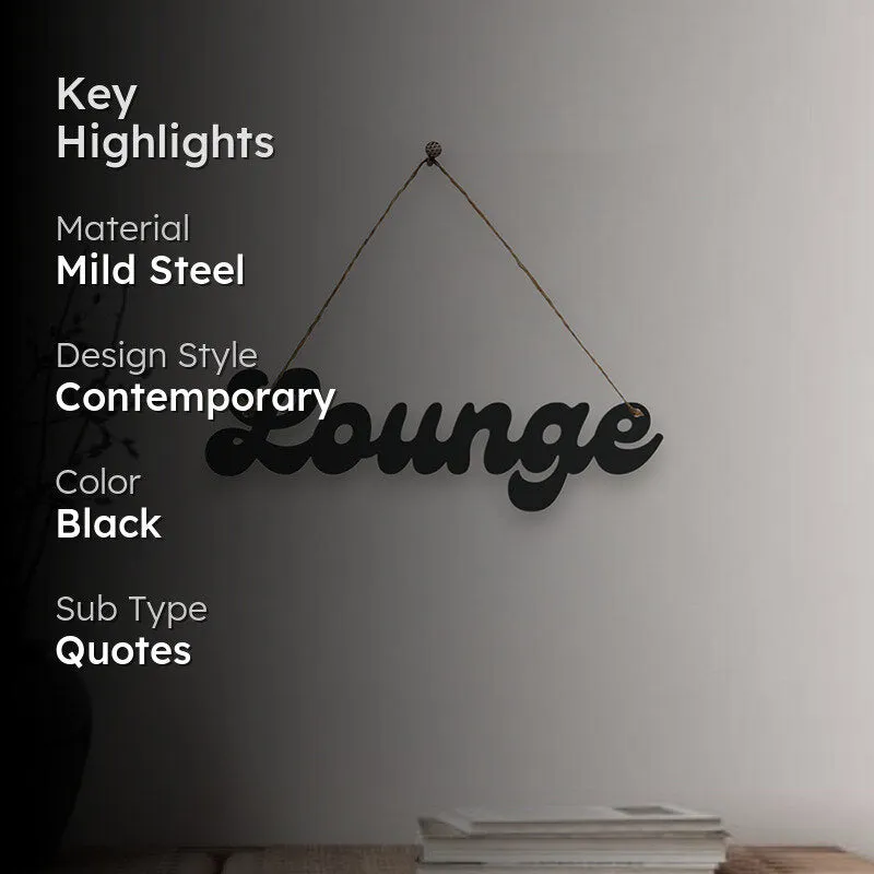 Lounge Mild Steel Wall Accent media 2