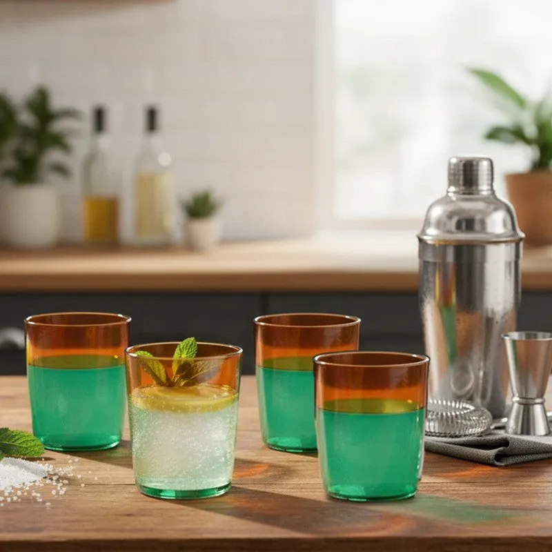Citrus Burst Highball Glasses(390 mL) - Set Of Four media 1