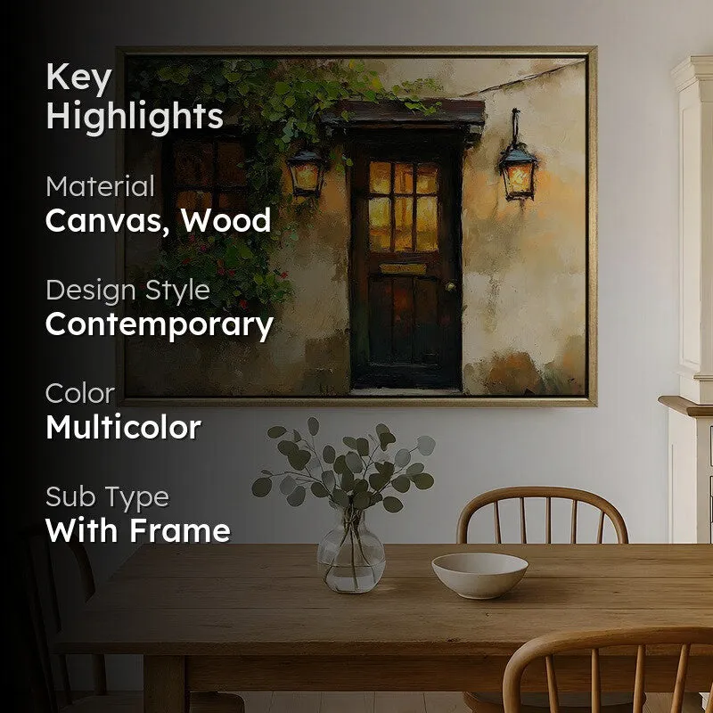 Patiovera Canvas Wall Painting With Frame media 2