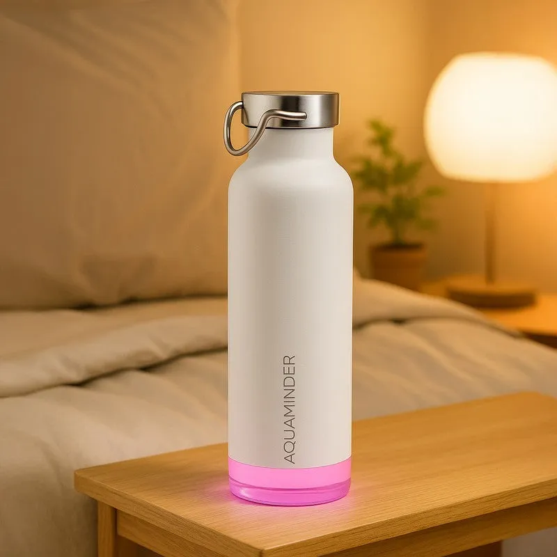Hot & Cold Mate Smart Water Bottle - White (600 mL) media 3