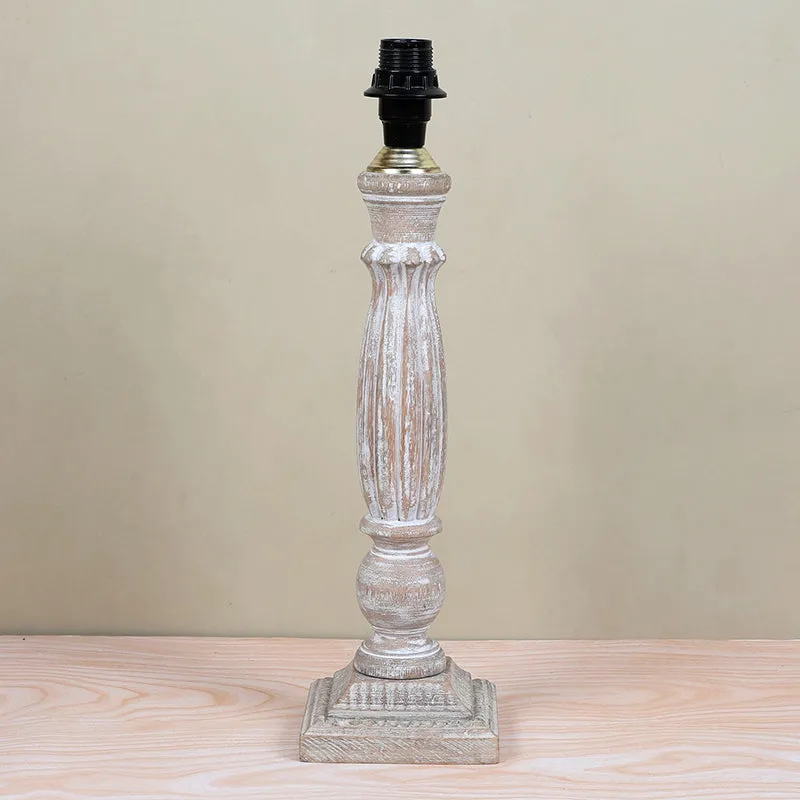 Akari Sif Printed Mango Wood Table Lamp media 4