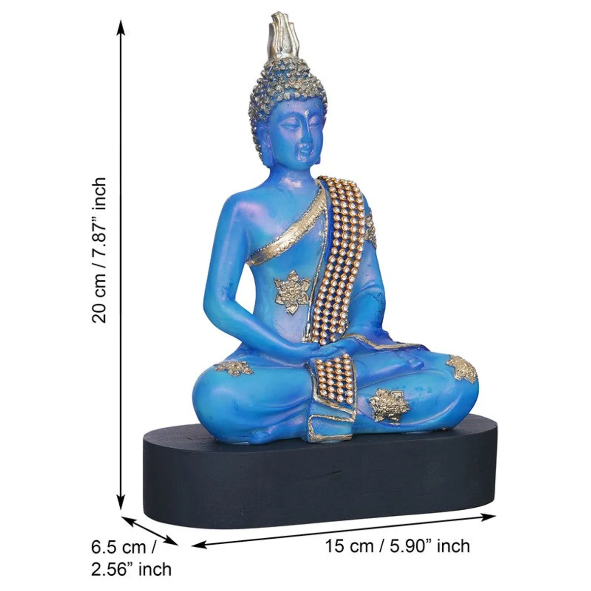 Wisdom Bloom Buddha Idol - 12