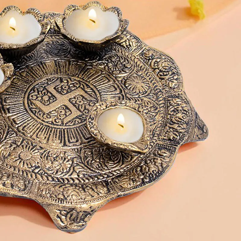 Minsara Gold Pooja Thaali media 4