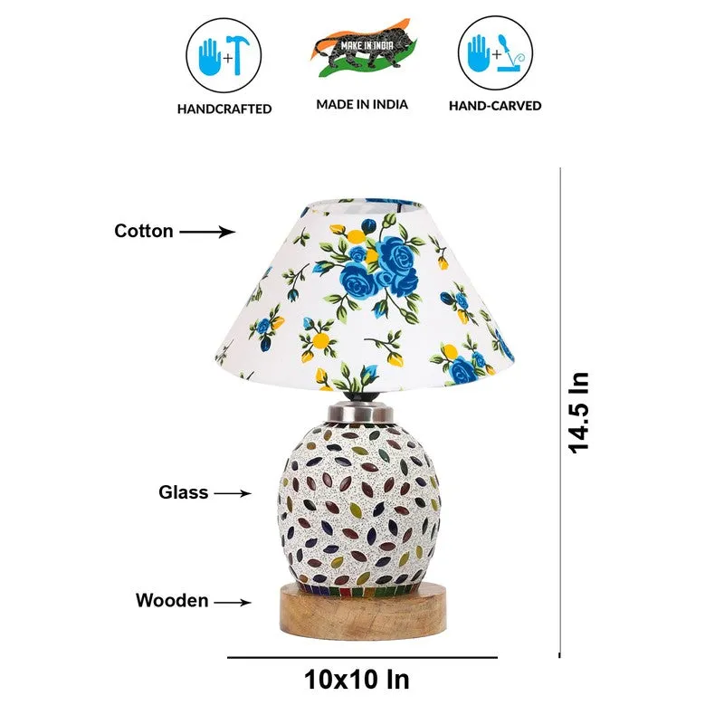 Elyra Fleur Wooden Table Lamp - Multicolor media 9