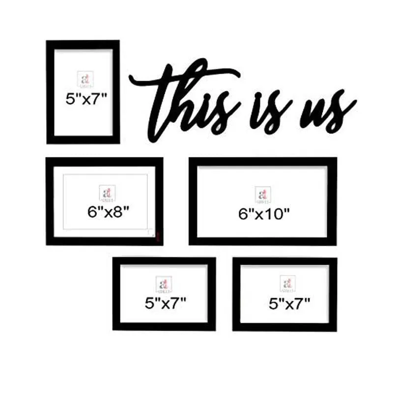 This Is Us Photo Frame - Set Of Five media 5