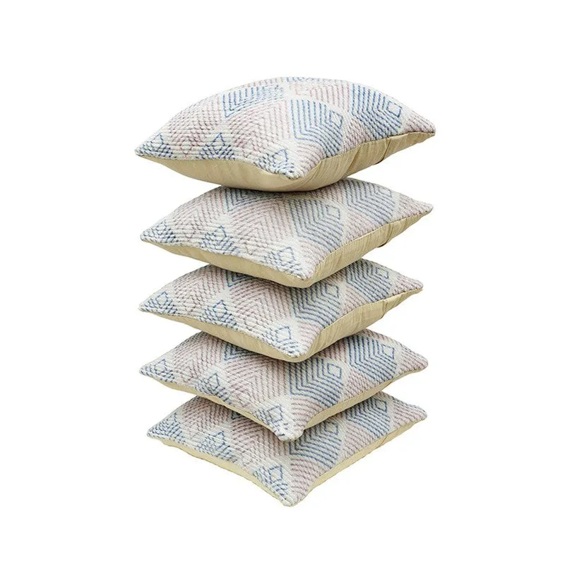 AngularAura Cushion Cover (Multicolor) - Set Of Five media 5