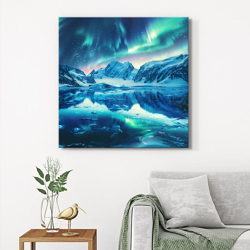 Polar Night Wall Painting