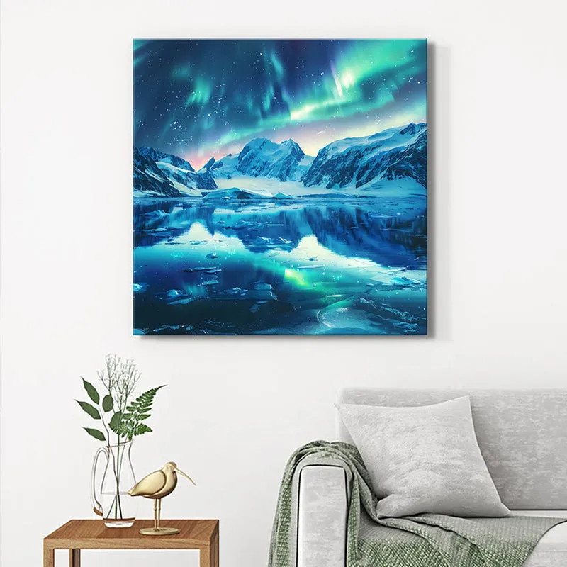 Polar Night Wall Painting media 1