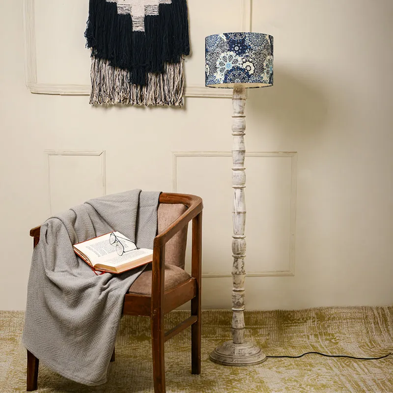 Nocturne Batik Floor Lamp media 2