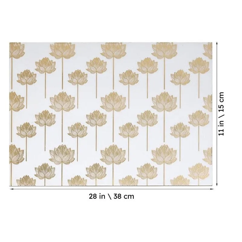 Lotus Lumina Enamel Coated Table Mat - Set Of Two media 7