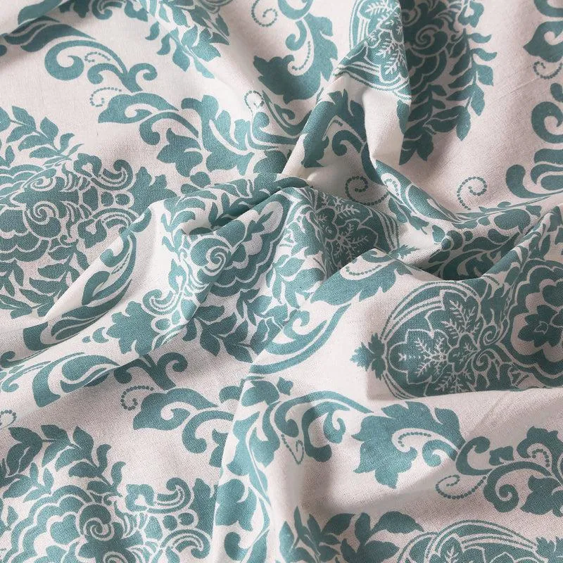 Ardila Ethnic Round Table Cover - Teal media 5