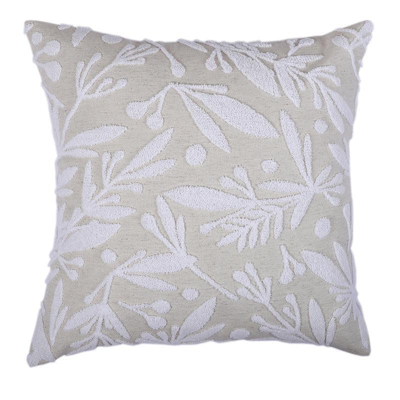 Epona Embroidered Cotton Cushion Cover - Set Of Two media 3