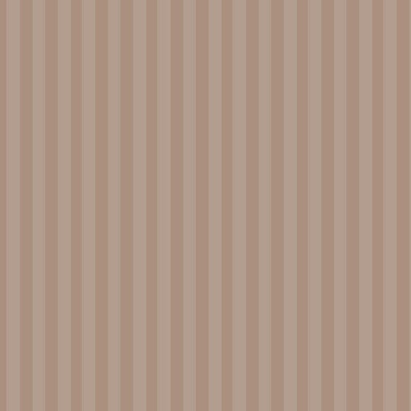 Lexi Stripes Cotton Bedsheet (Brown) - 210 TC media 4