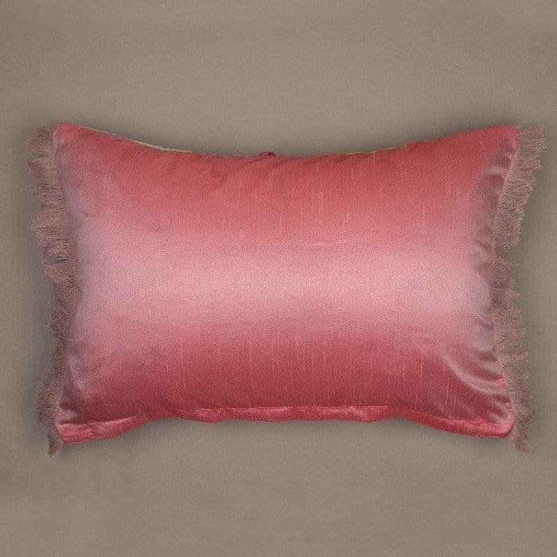 Alice Hand Embroidered Cushion Cover - Green media 3