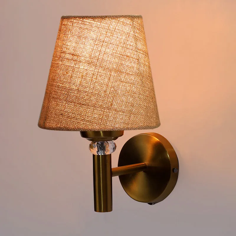 Aquilla Jute Wall Lamp - Beige media 1