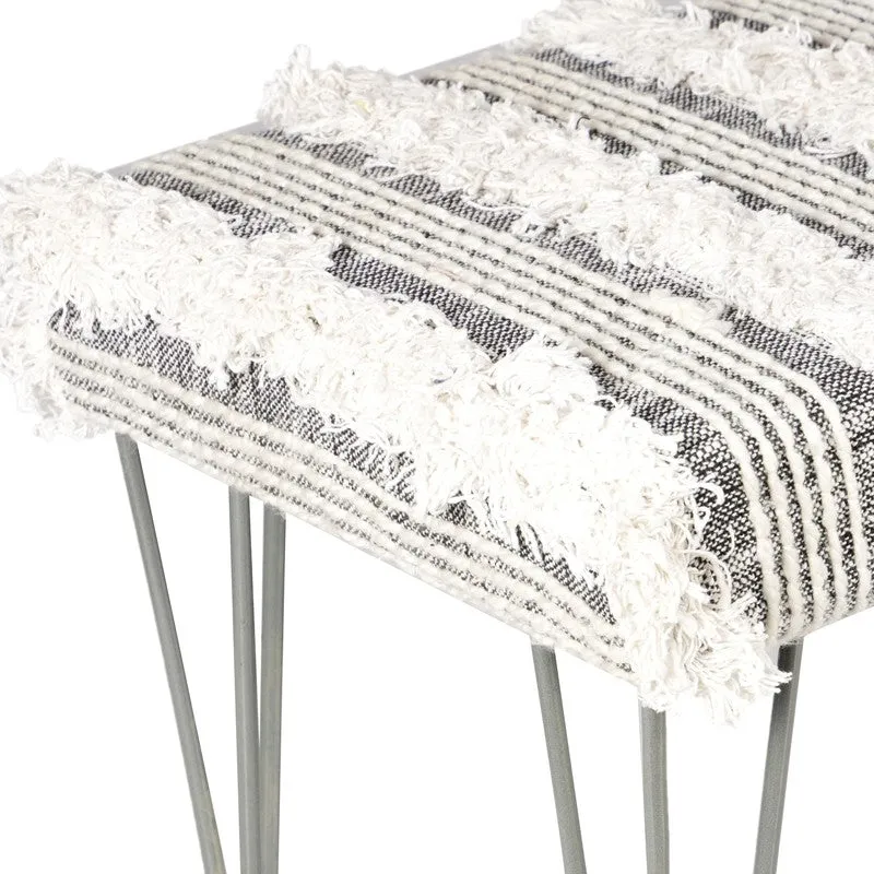 Bravio Sheesham Wooden Bench - Grey media 7