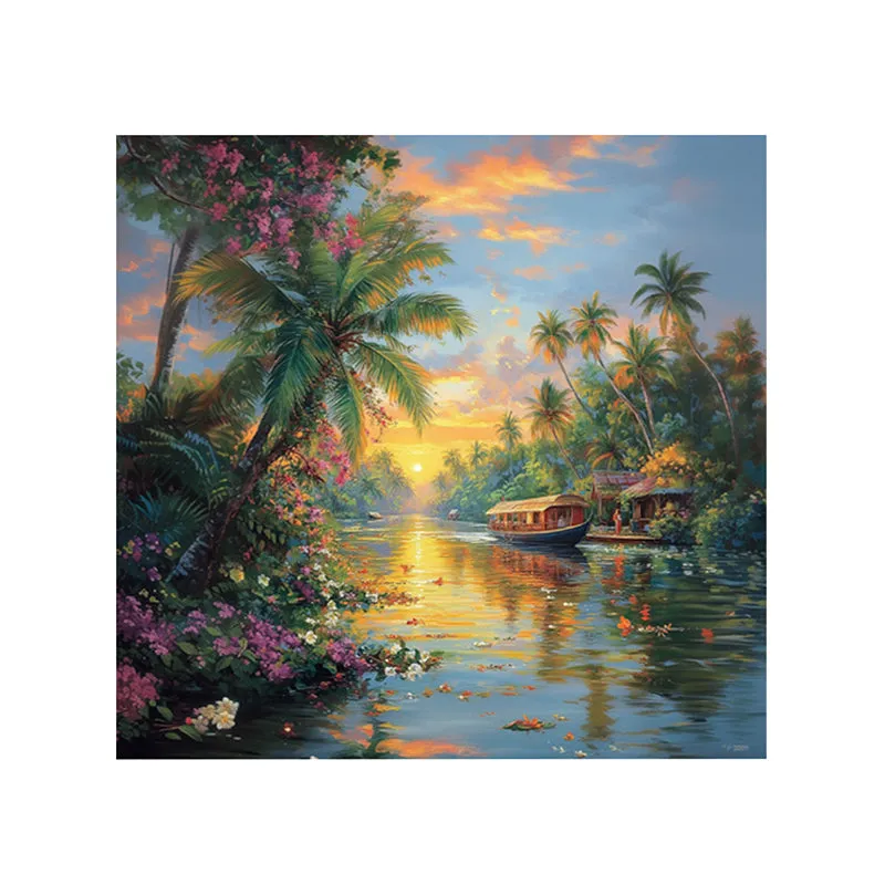 Serene Backwaters Showpiece media 5