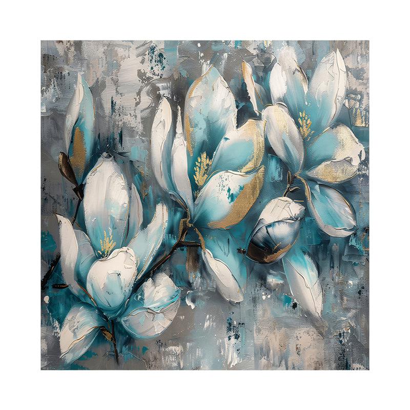 Celestial Flowers Wall Painting media 4