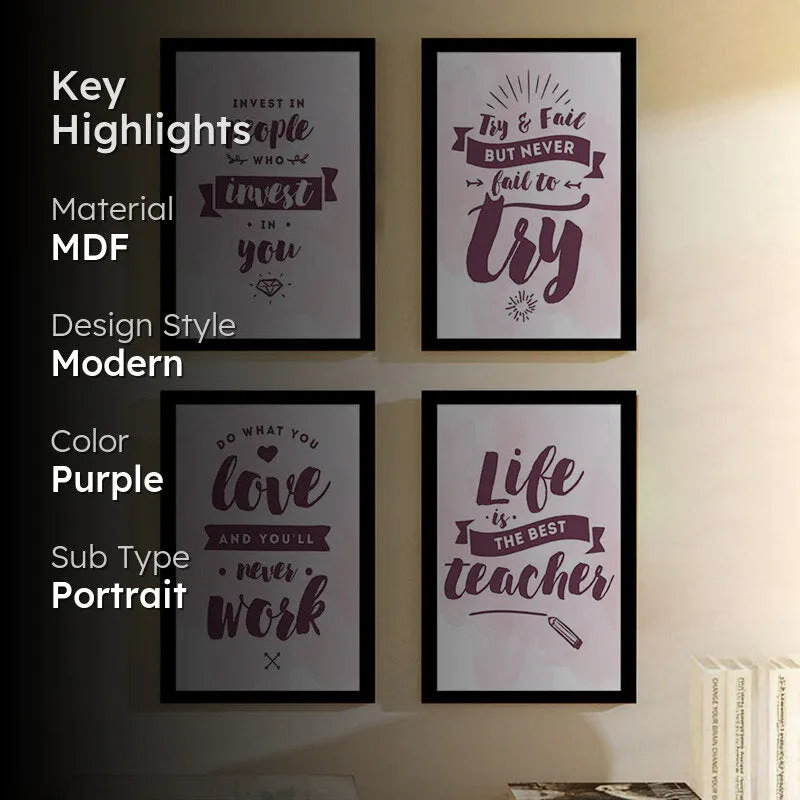 Life Lessons Wall Art - Set Of Six media 2